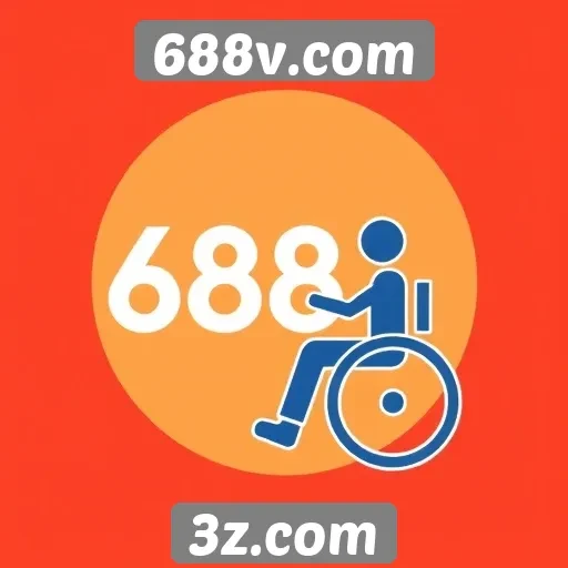 Acessibilidade e design do site 688v.com