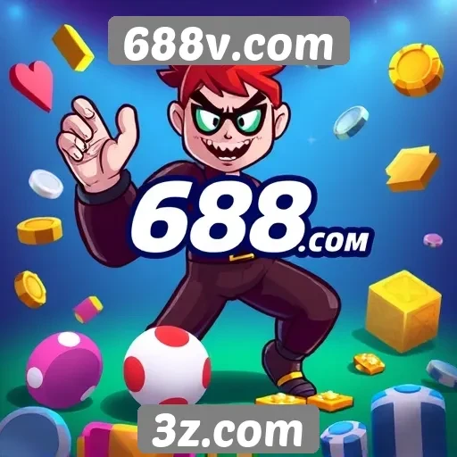 A variedade de jogos disponíveis no site 688v.com